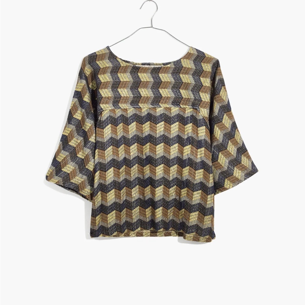 Ace and Jig Chevron Patterned Women's Top
